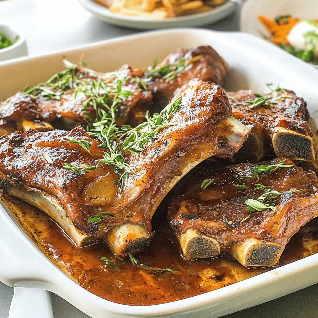 Sink your teeth into these tender Baked Country Style Ribs! Perfectly seasoned and slow-cooked, they are packed with flavor and ideal for a cozy family dinner or a summer barbecue. Using simple ingredients, this easy recipe guarantees juicy, melt-in-your-mouth ribs that everyone will love. Save this pin to make these delicious ribs for your next meal!