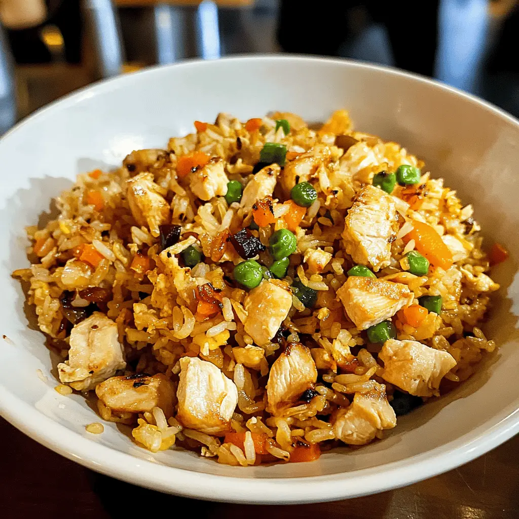 Make cooking for a crowd easy with this Blackstone Hibachi Chicken Fried Rice recipe! Packed with tender chicken, fresh veggies, and a delicious blend of seasonings, this dish brings the flavors of the hibachi grill right to your home. Perfect for gatherings or family dinners, save this recipe for your next event and impress your guests with a fantastic meal!
