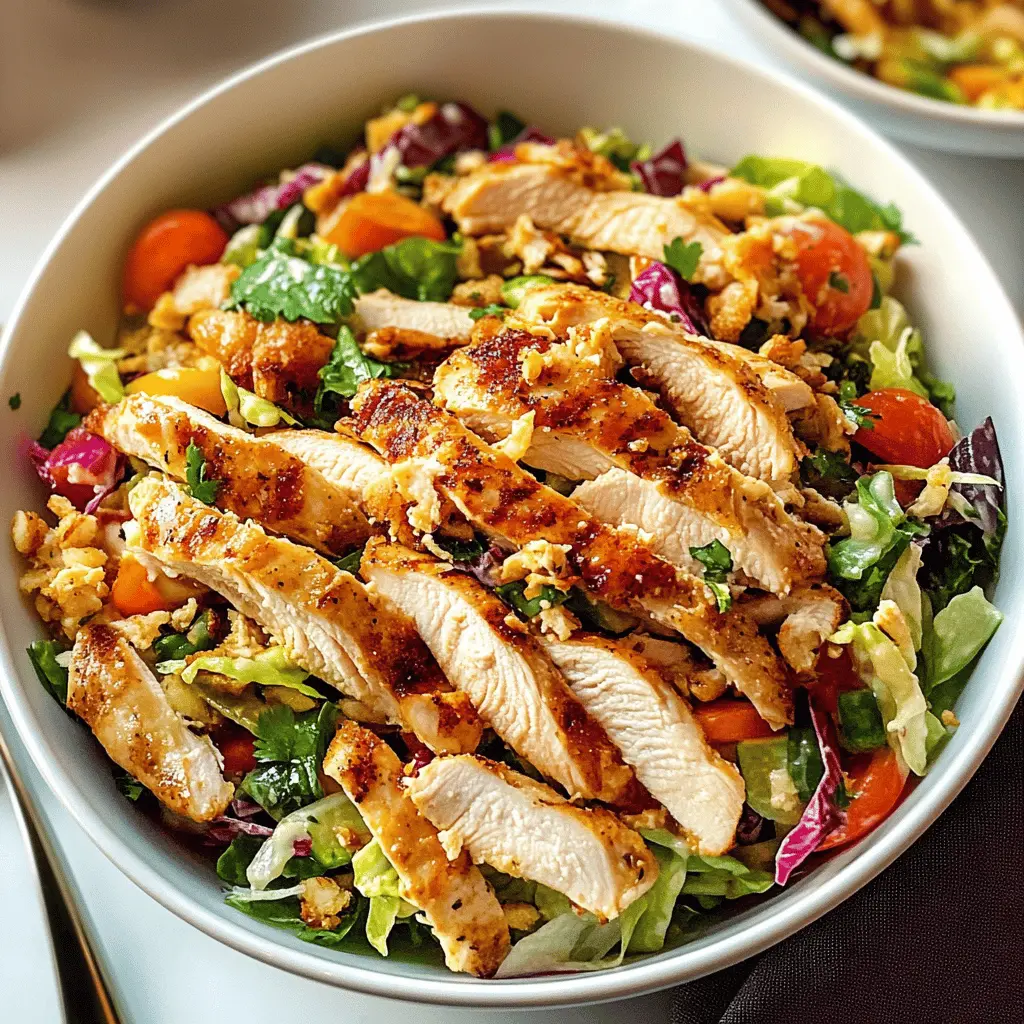 Looking for a refreshing treat? This Crunchy Chicken Salad is packed with crispy veggies and tender chicken, making it a perfect lunch or dinner option. With its zesty dressing and delightful crunch, it’s a crowd-pleaser for picnics, lunches, or meal prep. Save this recipe to enjoy a delicious and healthy meal anytime!