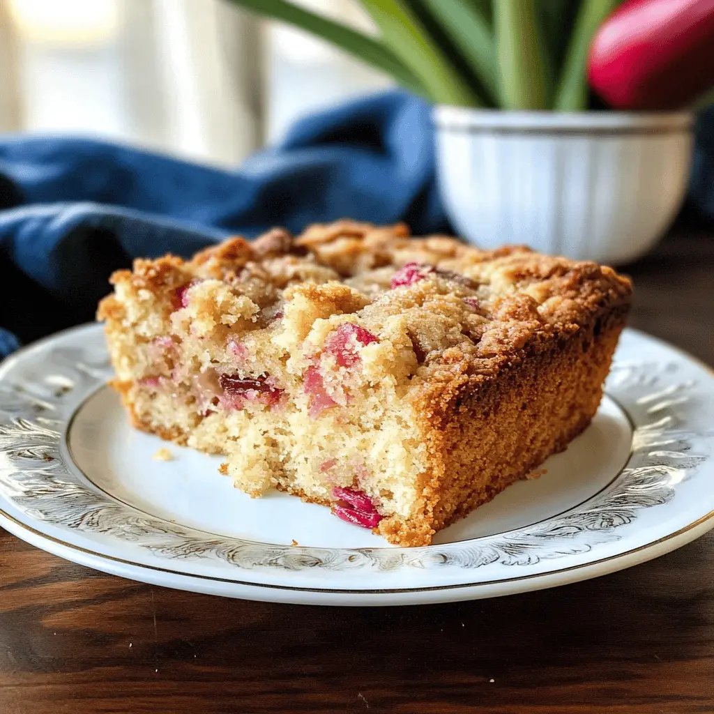 This Double Crumb Rhubarb Coffee Cake is a delightful way to enjoy the tangy sweetness of rhubarb! With a soft, buttery base and a crunchy crumb topping, each bite is heavenly. Perfect for breakfast or an afternoon treat, this cake will impress your friends and family. Save this easy recipe to whip up for your next gathering or weekend brunch!