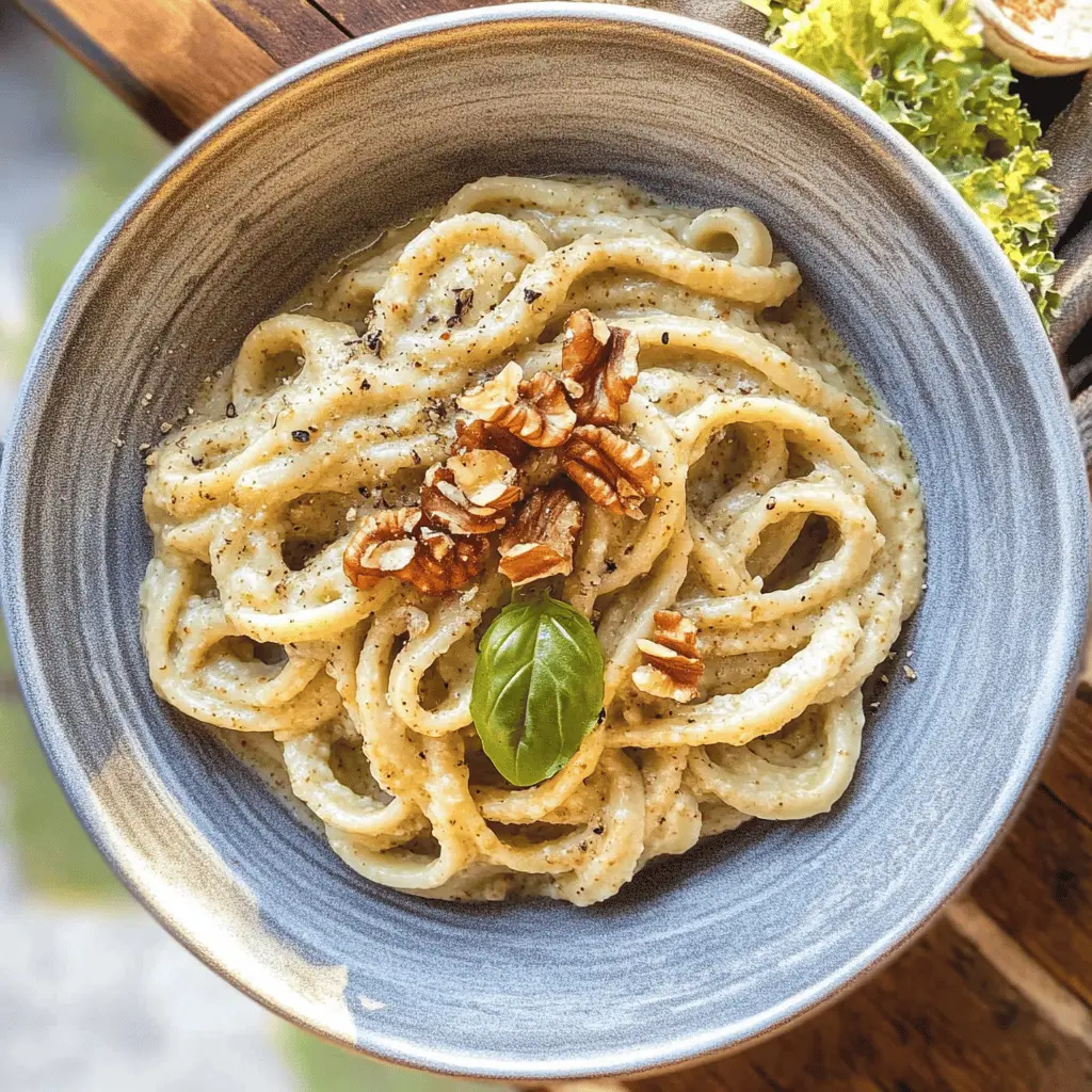 Easy Walnut Pesto Recipe for Pasta
