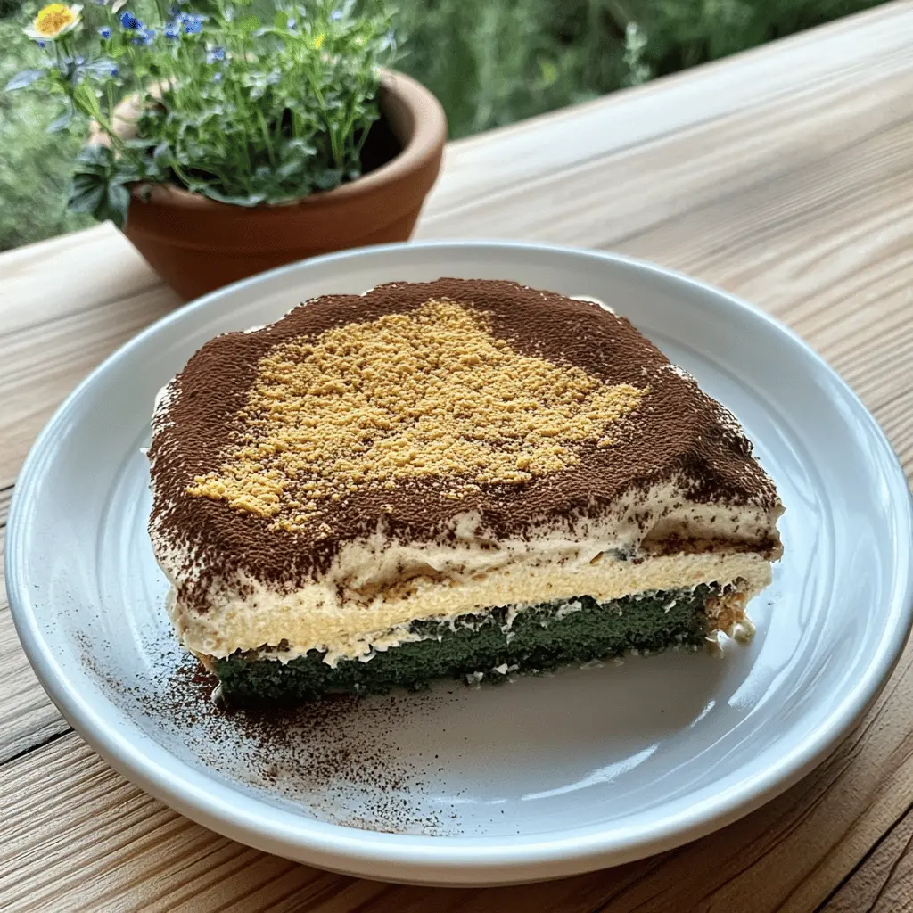 Easy Mugwort and Ingeolmi Tiramisu Recipe
