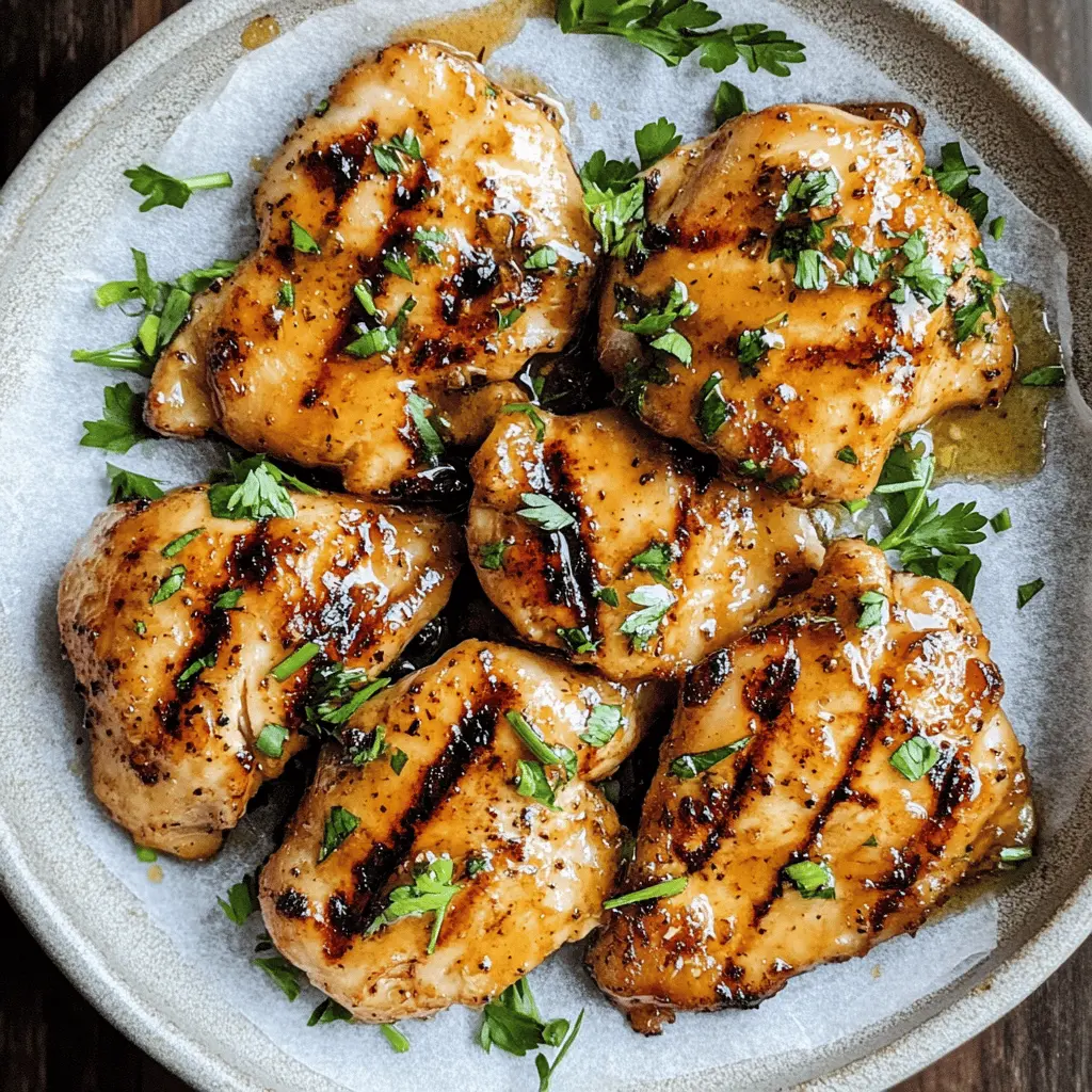 Easy Grilled Honey Mustard Chicken Recipe