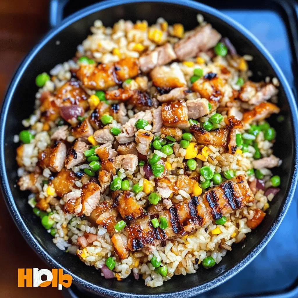 Easy Hibachi-Style Pork Fried Rice Recipe