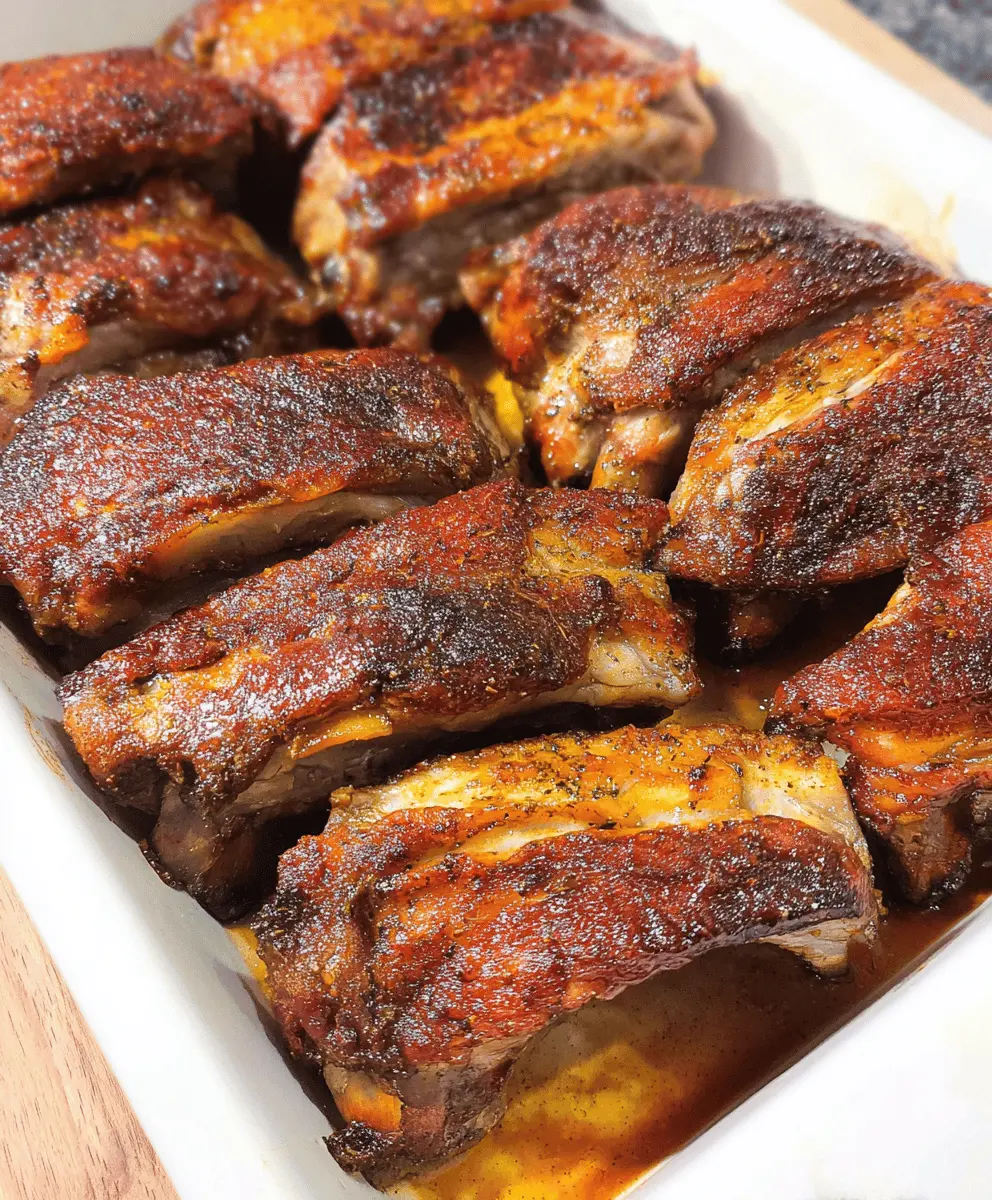 Easy Baked Country-Style Pork Ribs Recipe