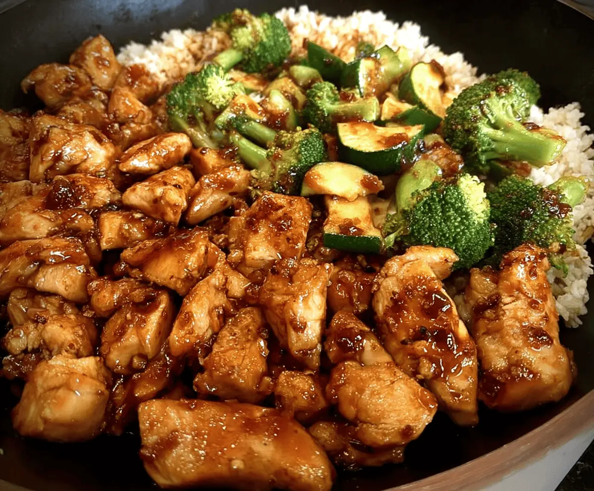 Easy Homemade Hibachi Chicken Recipe