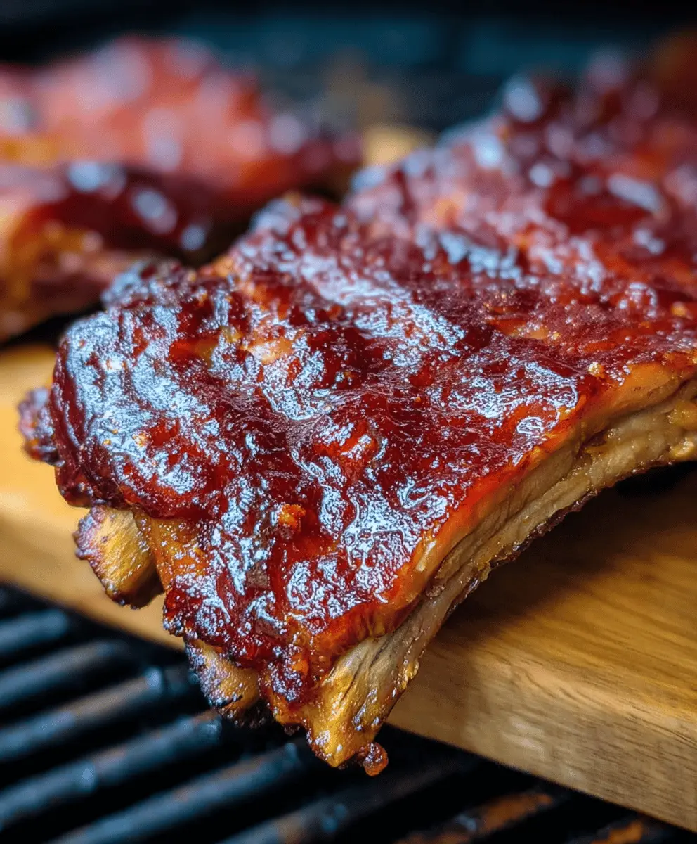Easy Best Smoked Pork Ribs Recipe