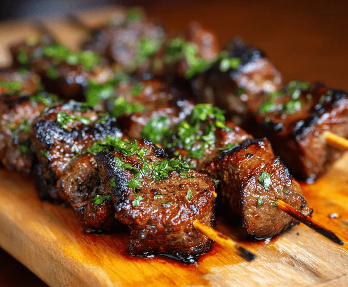 Grilled Beef Skewers