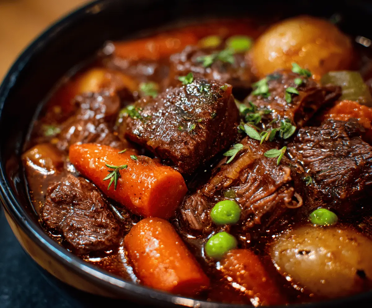 Slow Cooker Beef Stew
