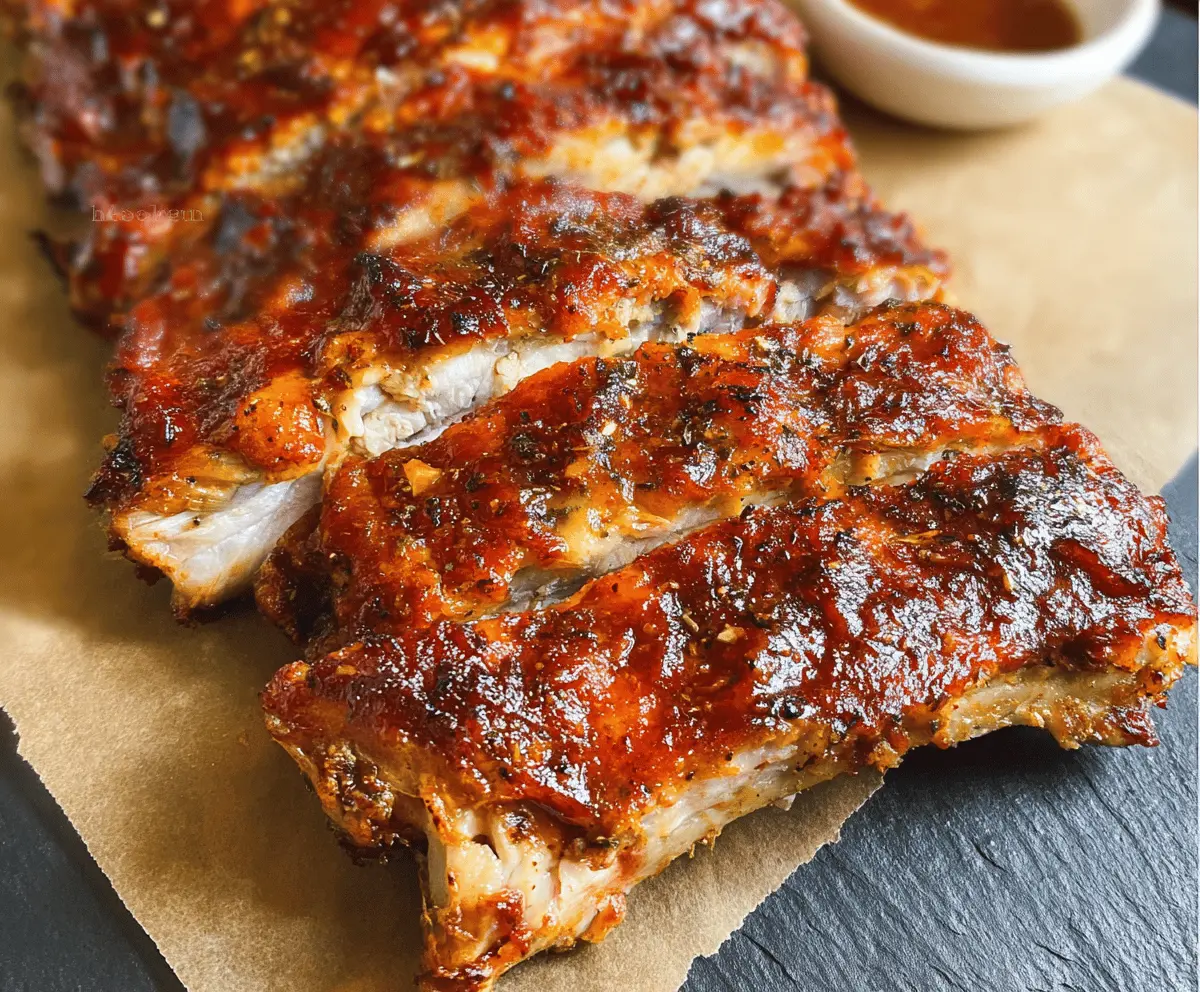 Easy Tender Oven-Baked Ribs Recipe