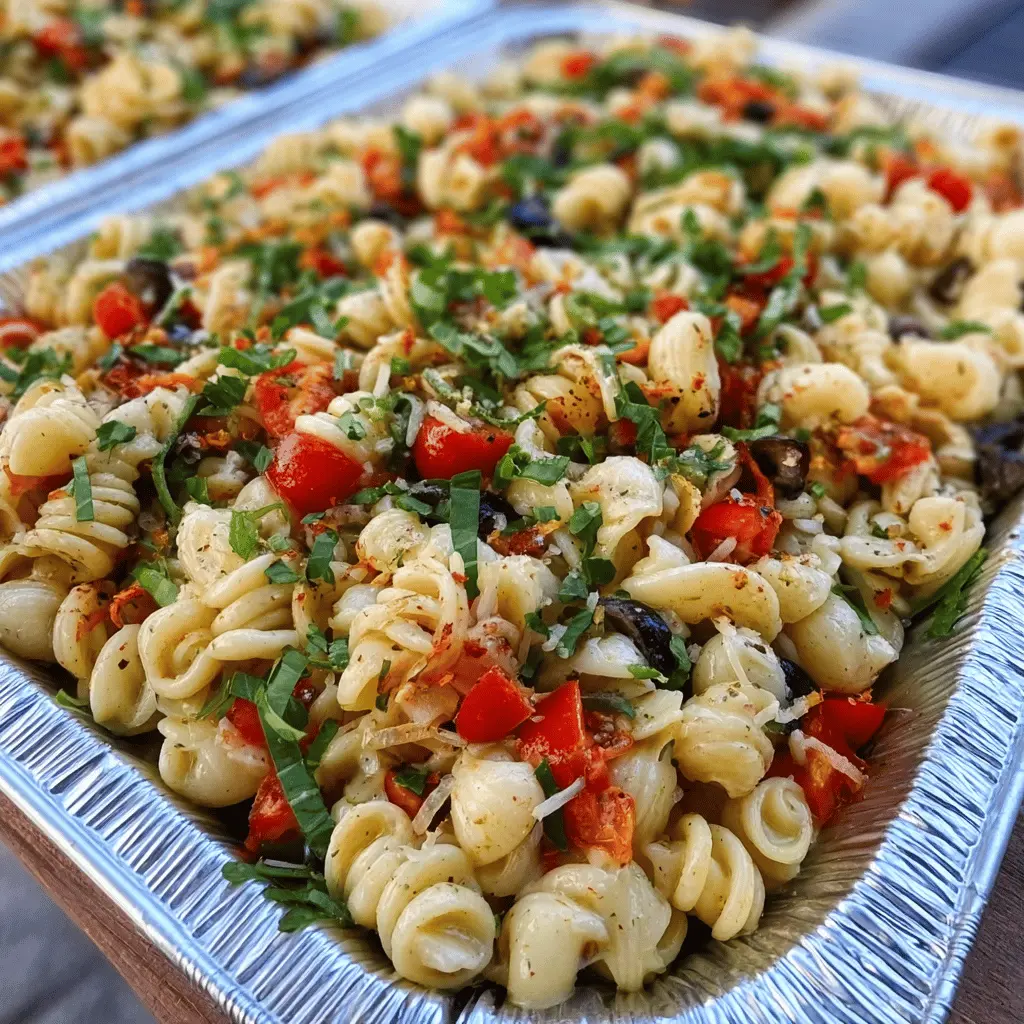 Easy Pasta Salad Recipe for a Crowd