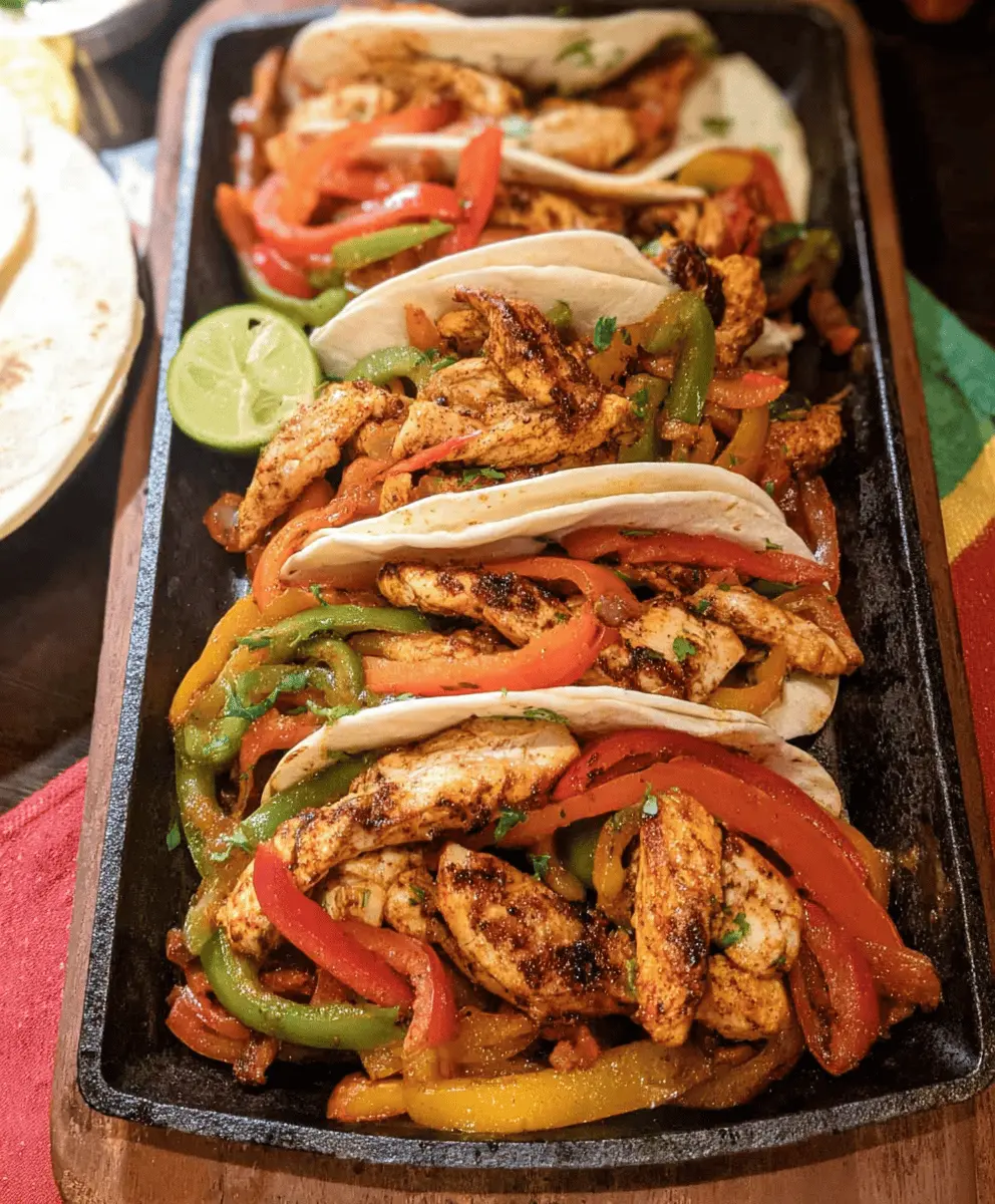Easy Chicken Fajitas Recipe for a Quick Dinner
