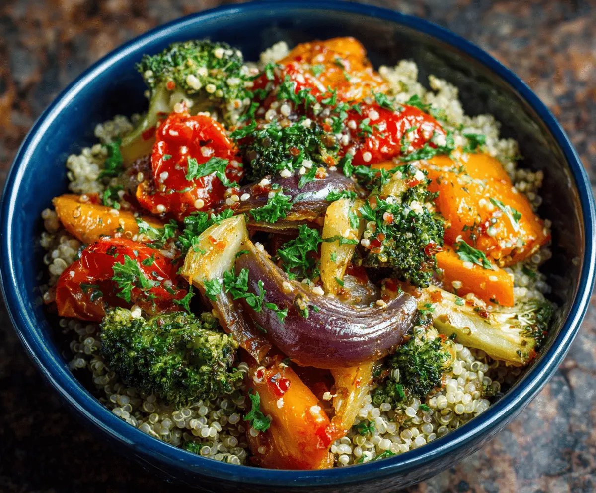 Quinoa and Veggie Bowl