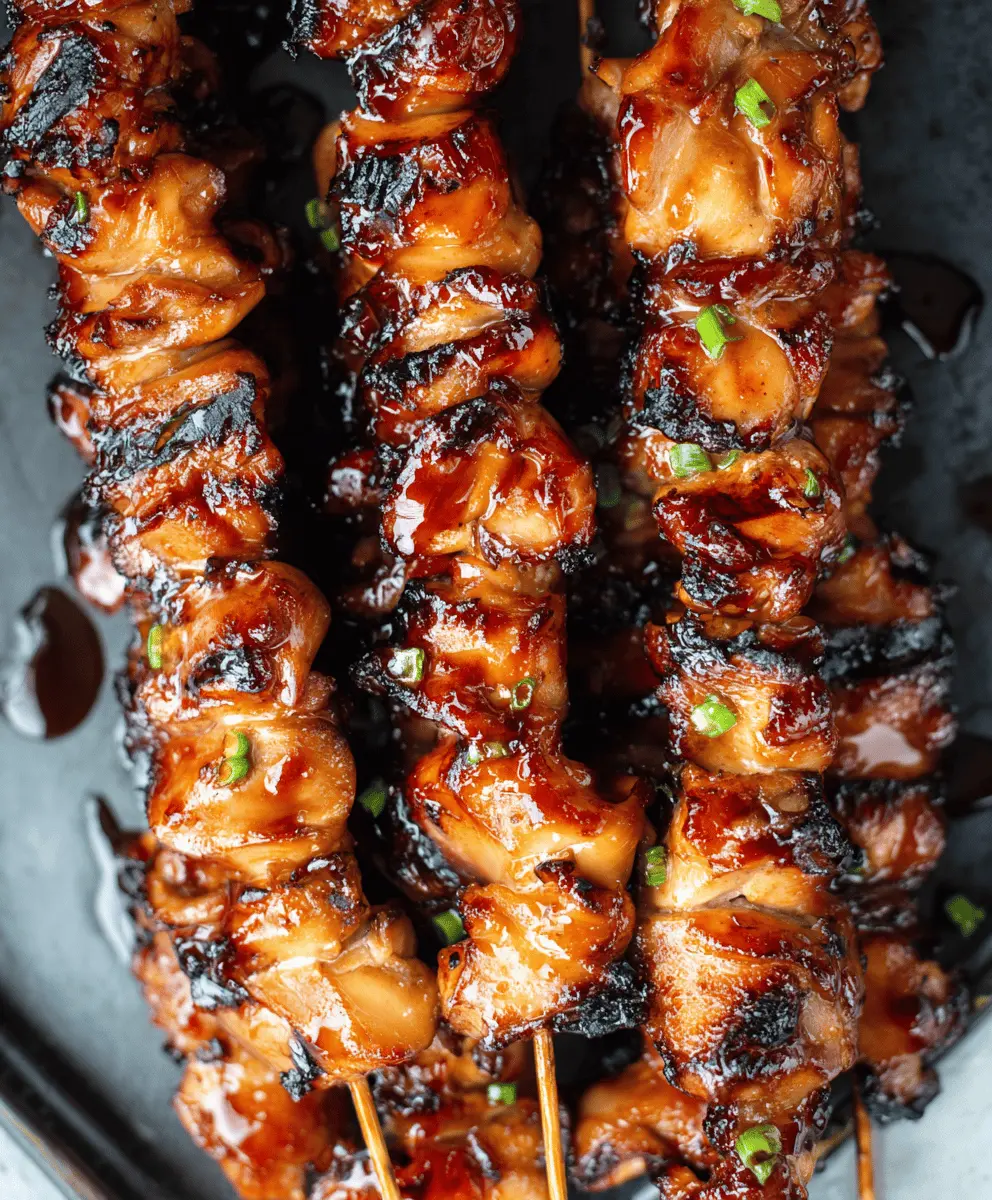 Easy Filipino Barbecue Chicken Skewers Recipe