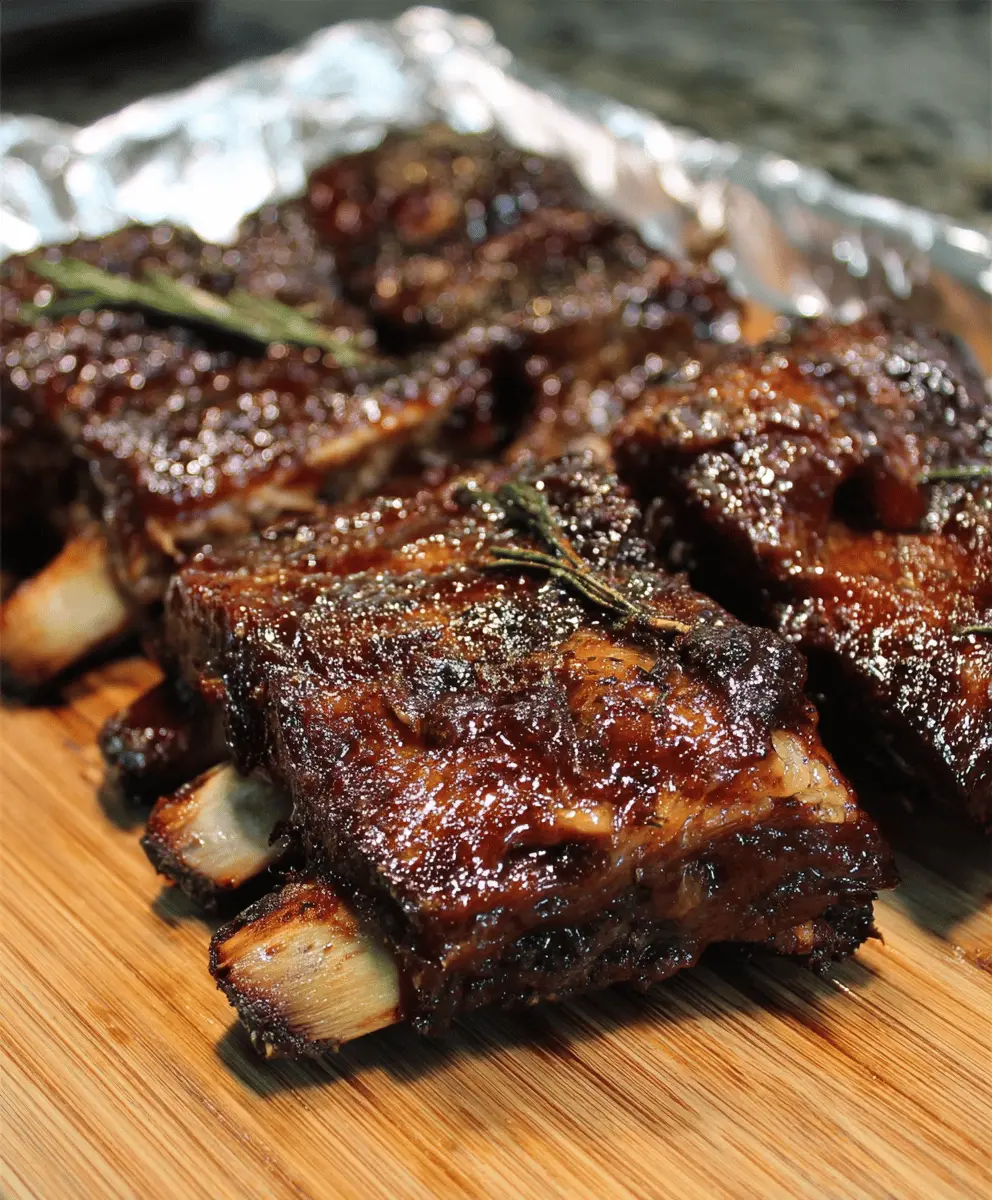 Tender Oven-Baked Beef Back Ribs Recipe