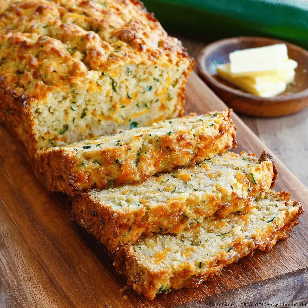 Best Zucchini Cheddar Bread Recipe Ever