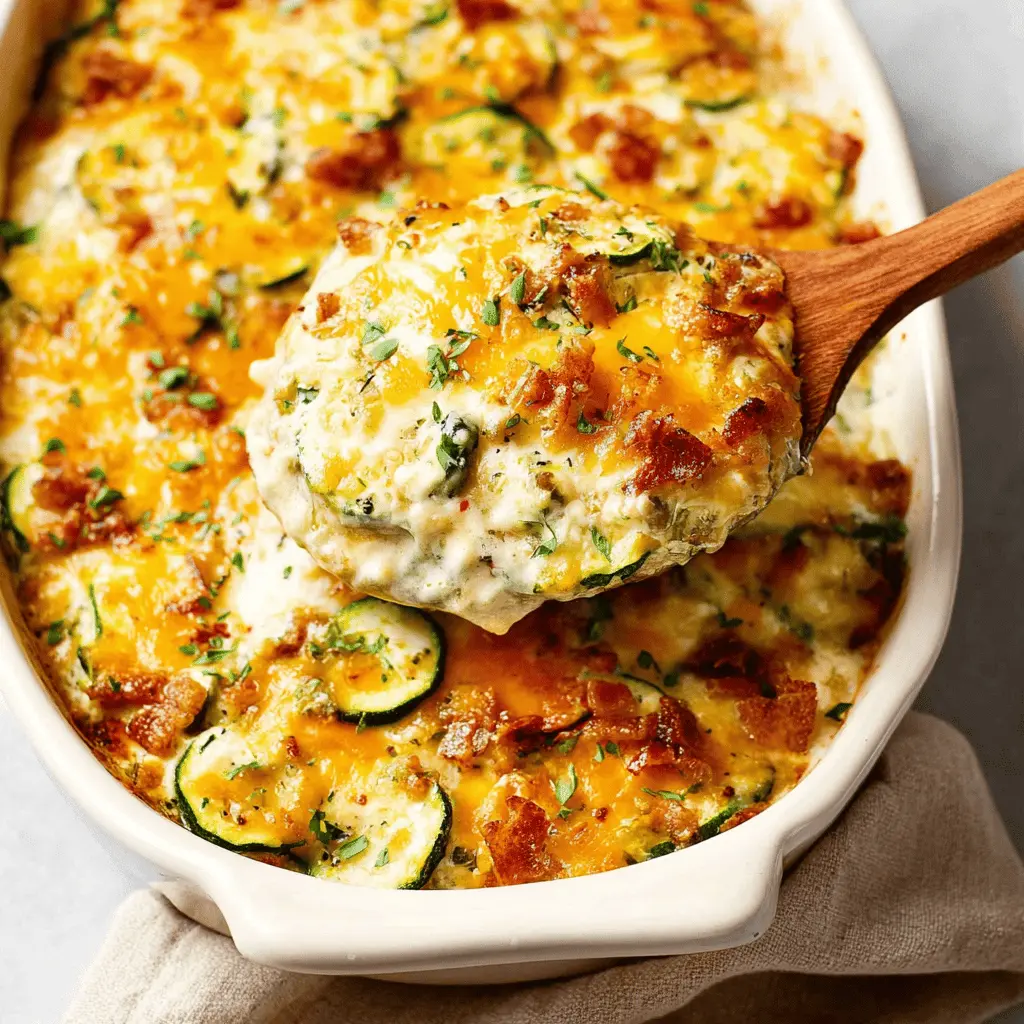Loaded Zucchini Casserole Recipe You’ll Love