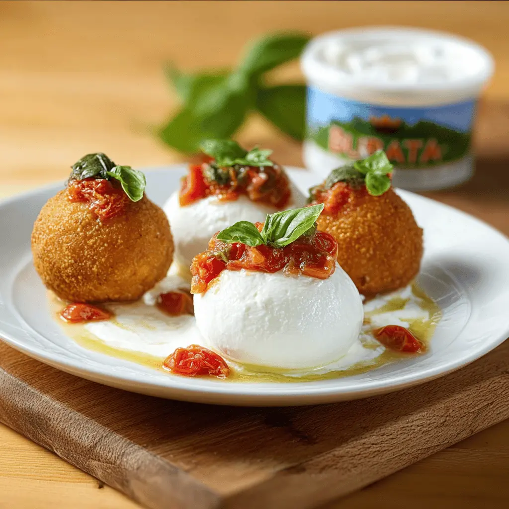 Creamy Burrata Balls Recipe for Easy Appetizers