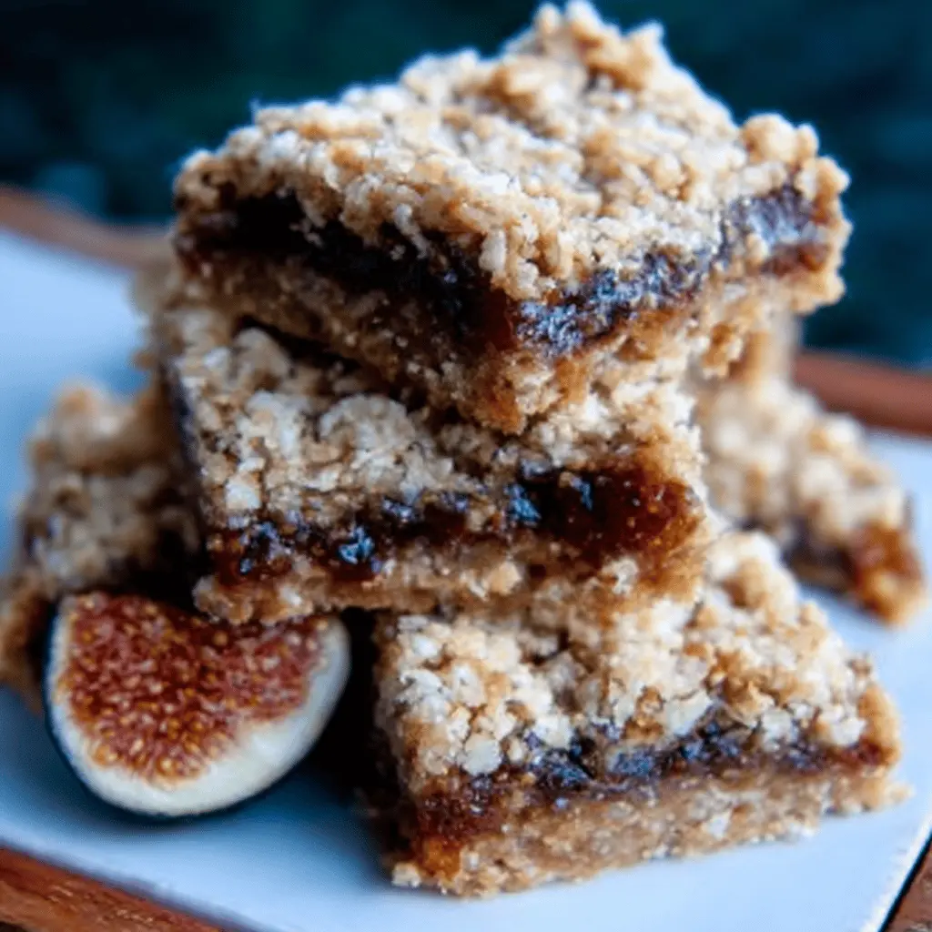Easy Fresh Fig Bars Recipe for Summer