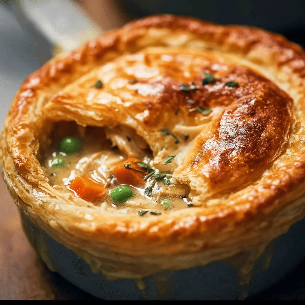 Classic Chicken Pot Pie Recipe with Creamy Filling