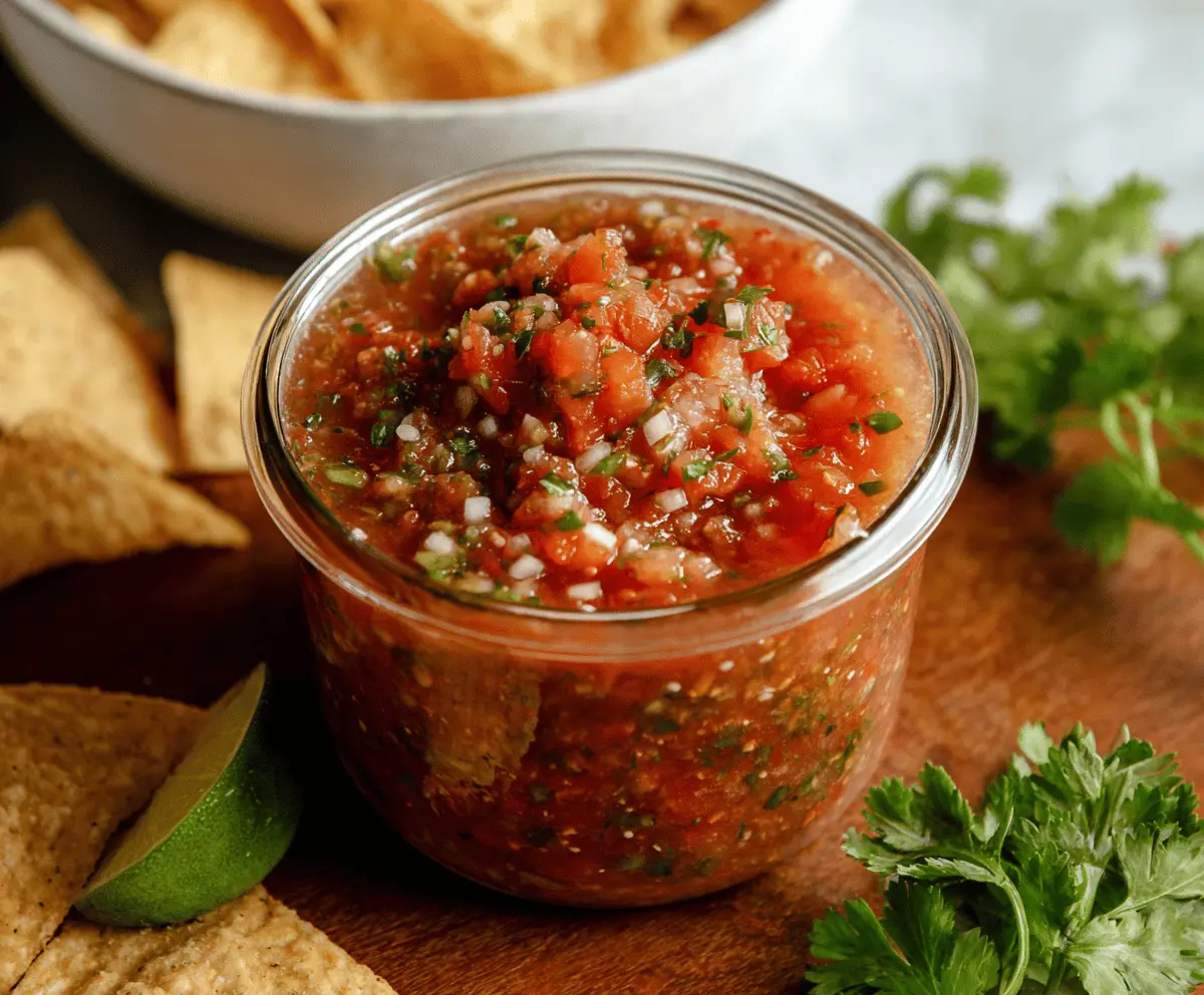 Easy Homemade Salsa Recipe with Simple Canning Steps