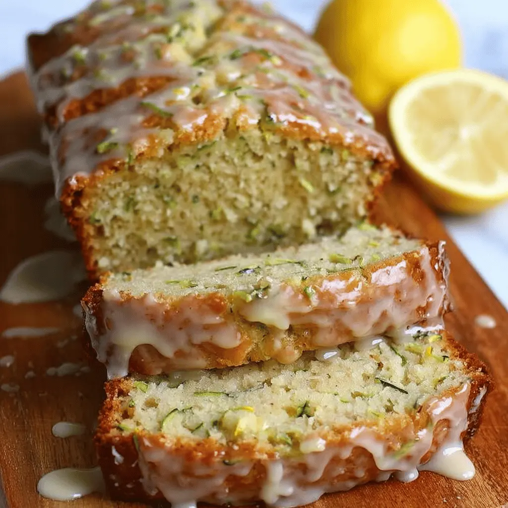 Easy Moist Lemon Zucchini Bread