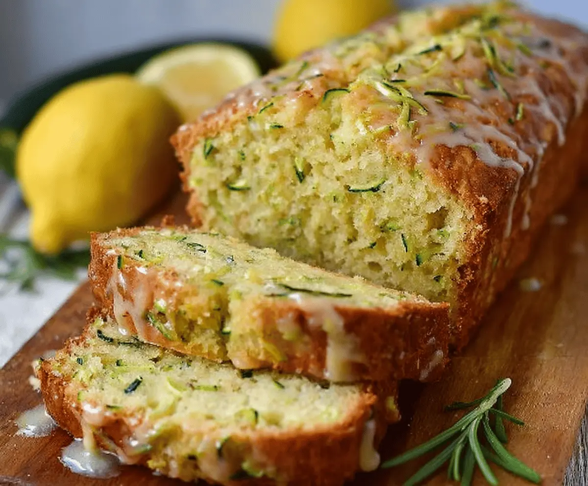 Easy Moist Lemon Zucchini Bread Recipe