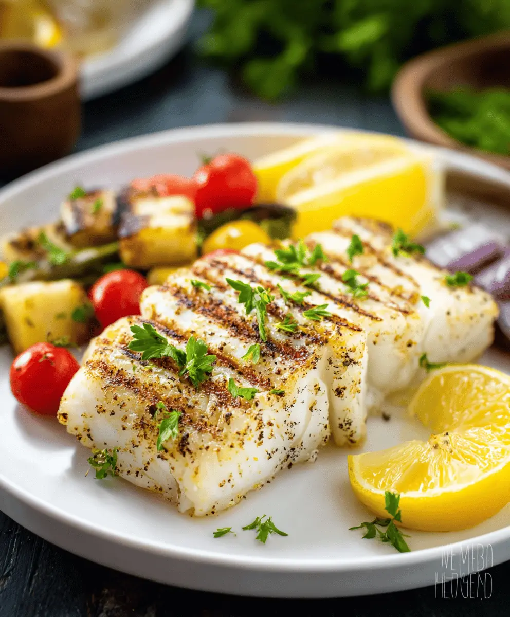 Healthy Grilled Halibut Recipe for Easy Dinner