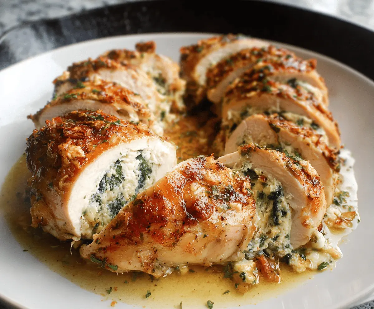 Creamy Boursin Stuffed Chicken Breast Recipe