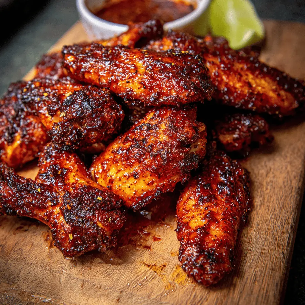 Crispy Smoked Traeger Chicken Wings Recipe