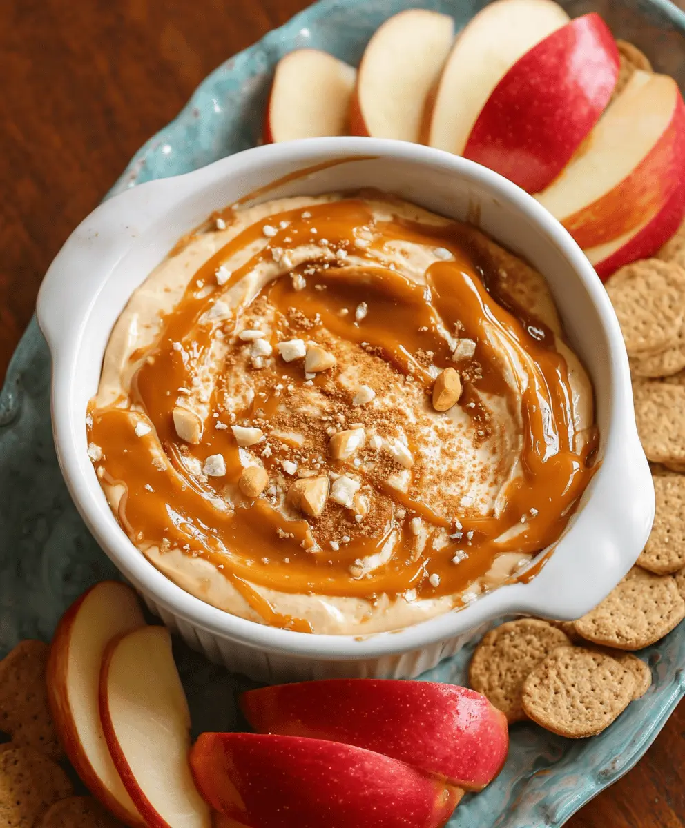 Easy Caramel Apple Dip Recipe for Fall Snacks