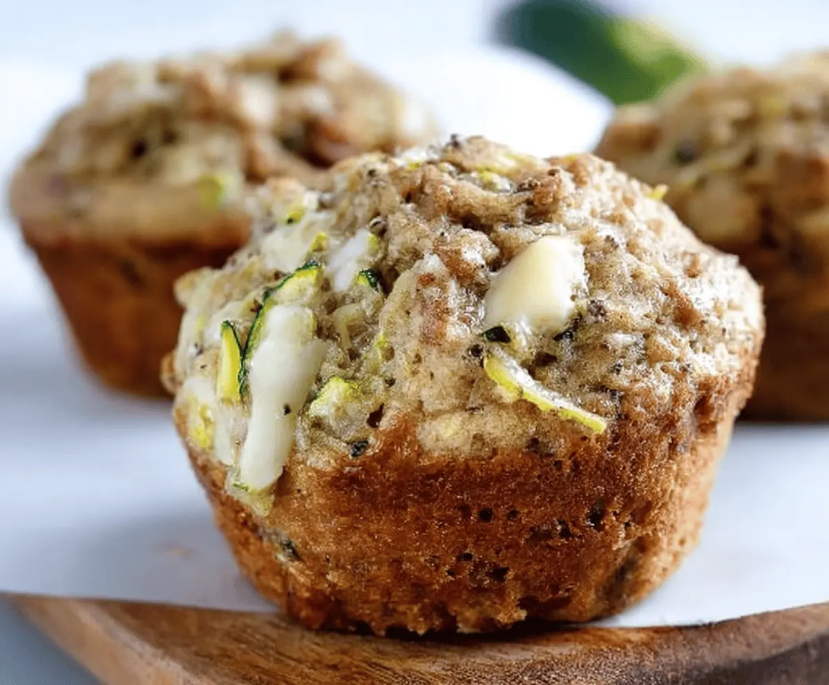 Moist Banana Zucchini Muffins Recipe