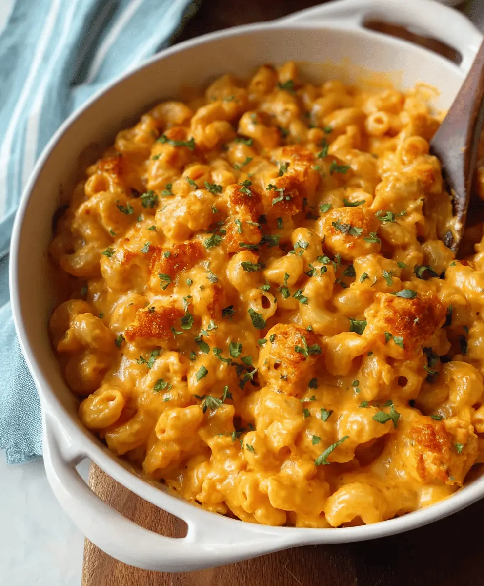 Creamy Buffalo Mac and Cheese Recipe