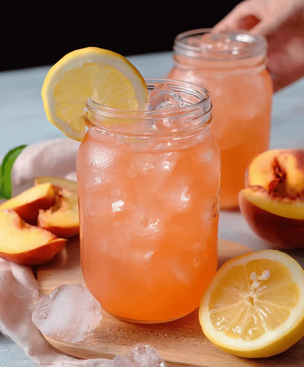 Refreshing Peach Lemonade Recipe for Summer