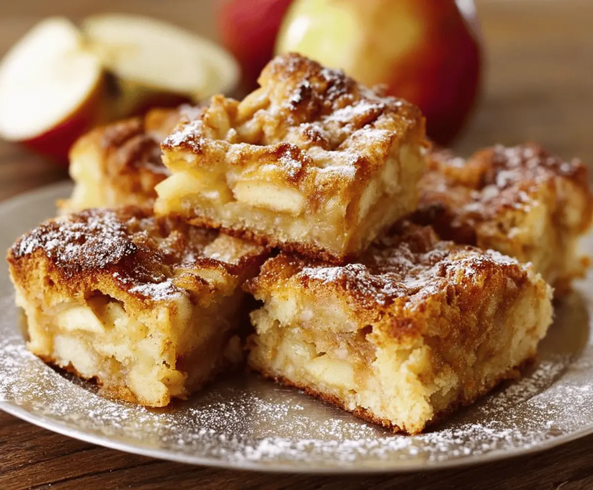 Easy Apple Squares Recipe for Fall Treats