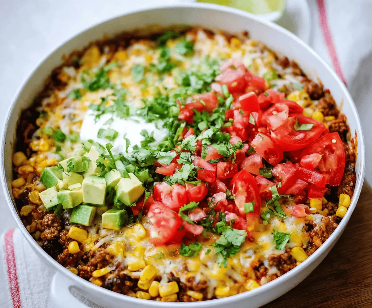 Easy One Pot Burrito Bowl Recipe for Quick Dinner