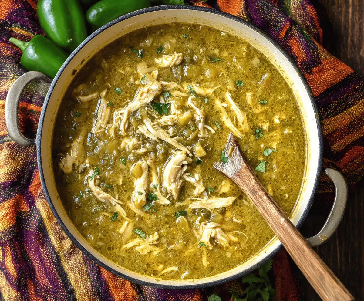 Easy Chicken Chili Verde Recipe for Cozy Dinners