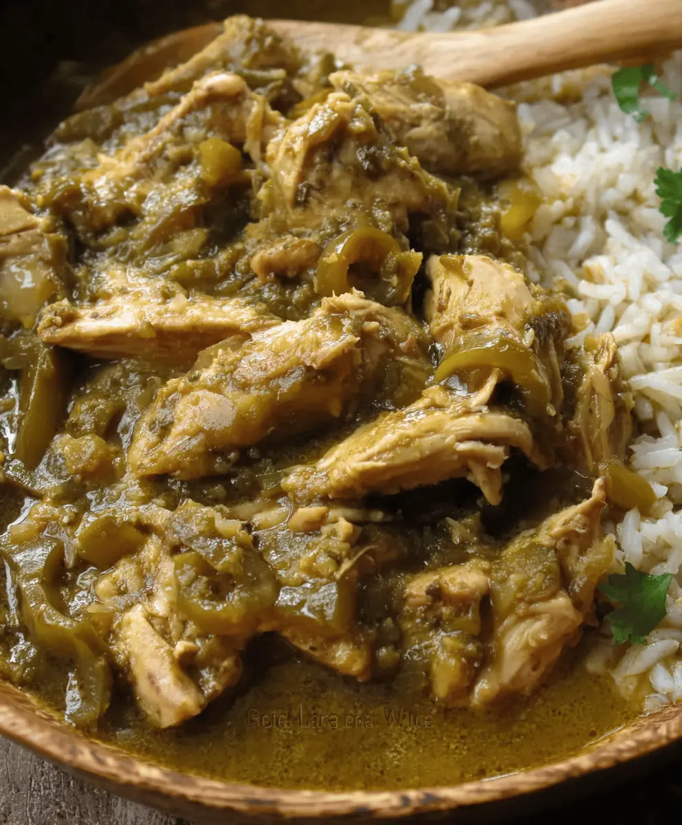 Easy Chicken Chile Verde Recipe for Dinner