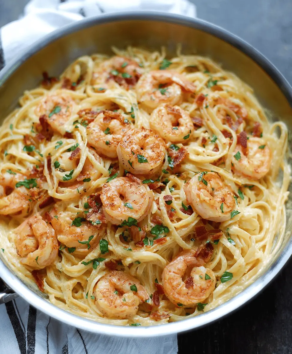 Creamy Bang Bang Shrimp Pasta
