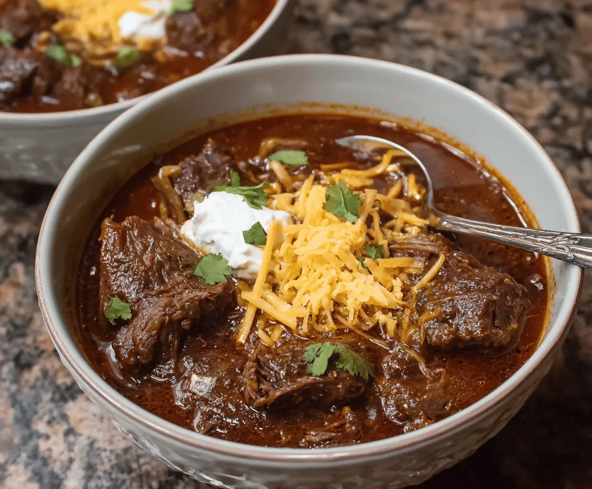 Authentic Texas Brisket Chili Recipe