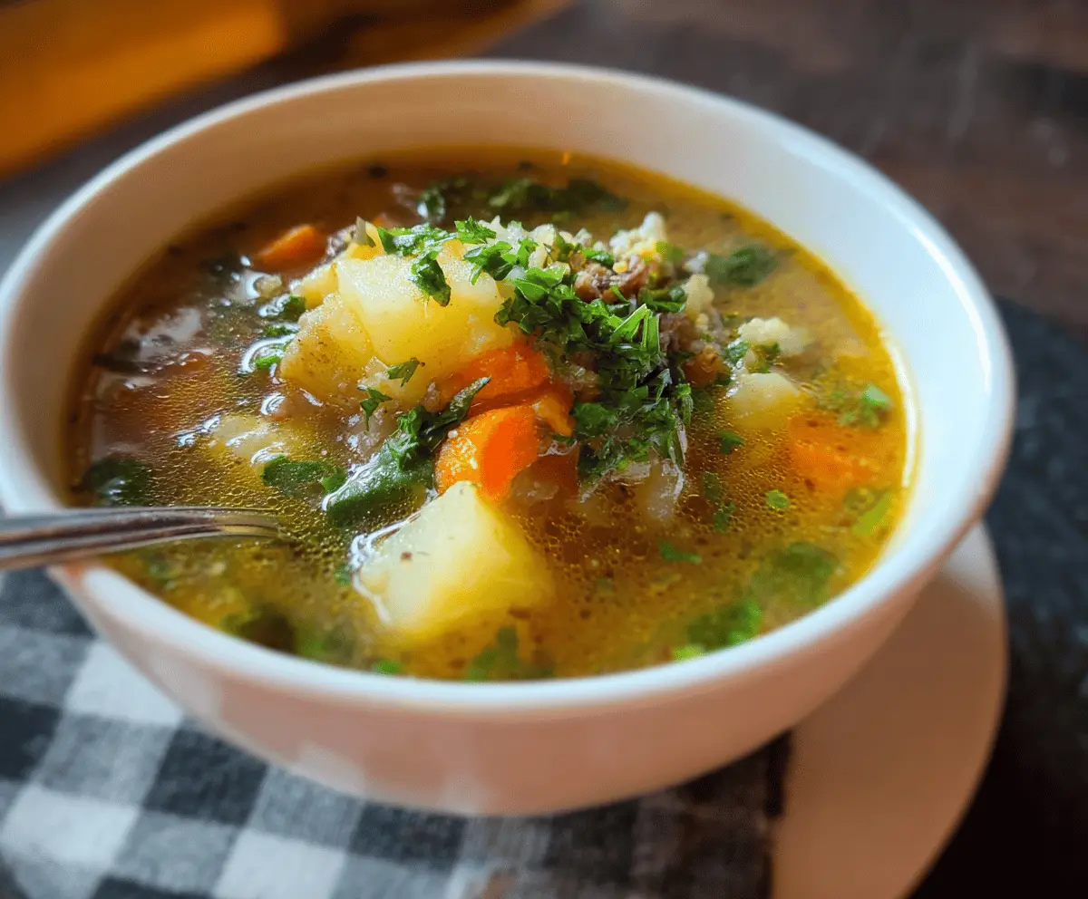 Brothy Tater Soup