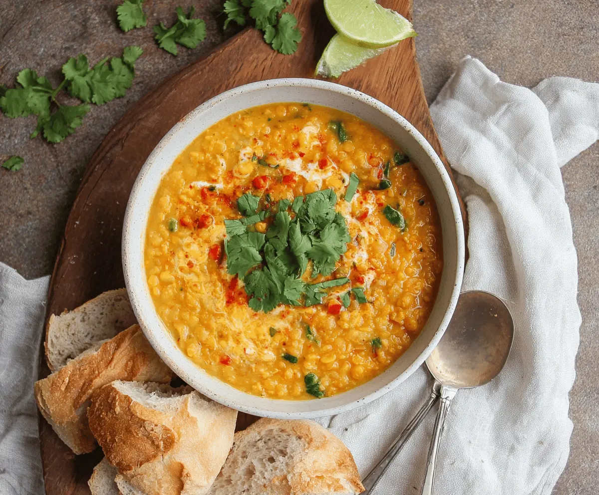 Coconut Curry Lentil Soup