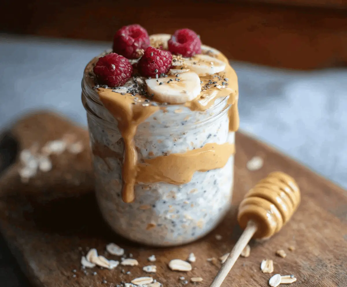Creamy High Protein Overnight Oats Recipe
