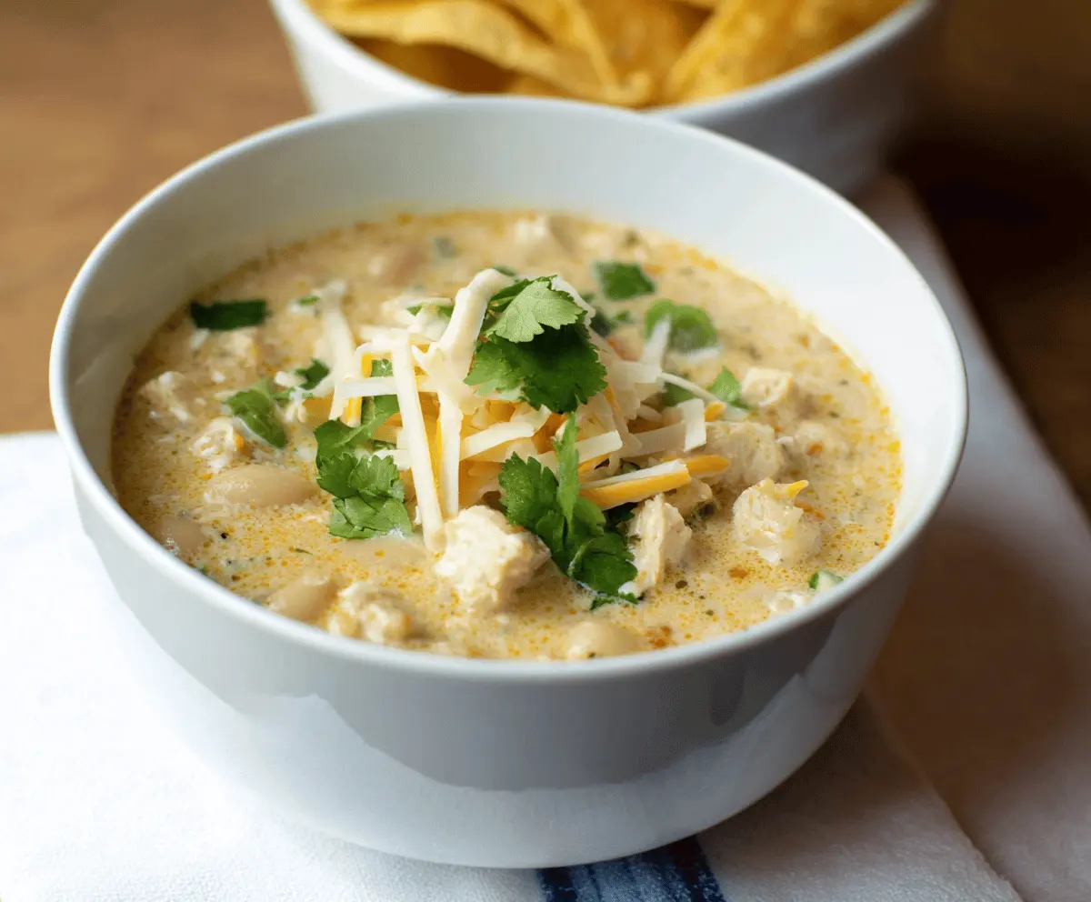 Creamy White Chicken Chili