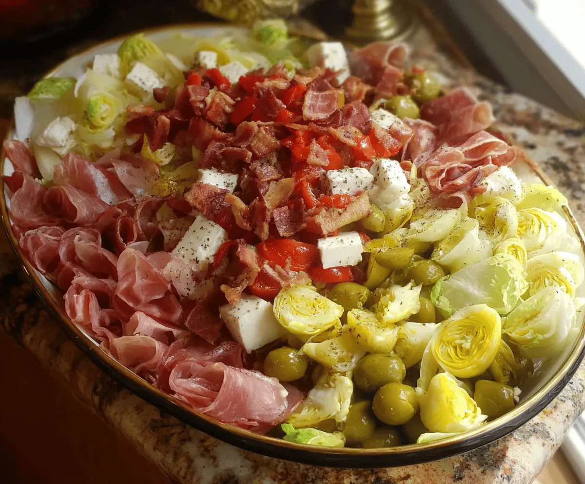 Fall Antipasto Salad