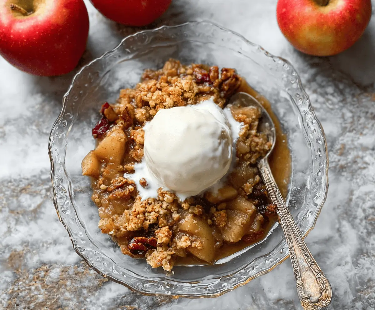 Gluten Free Apple Crisp