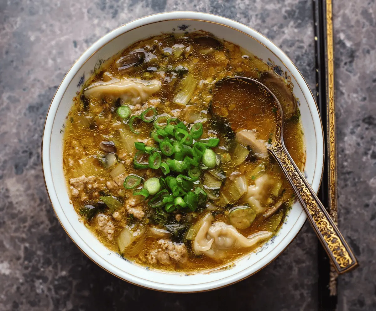 Potsticker Soup