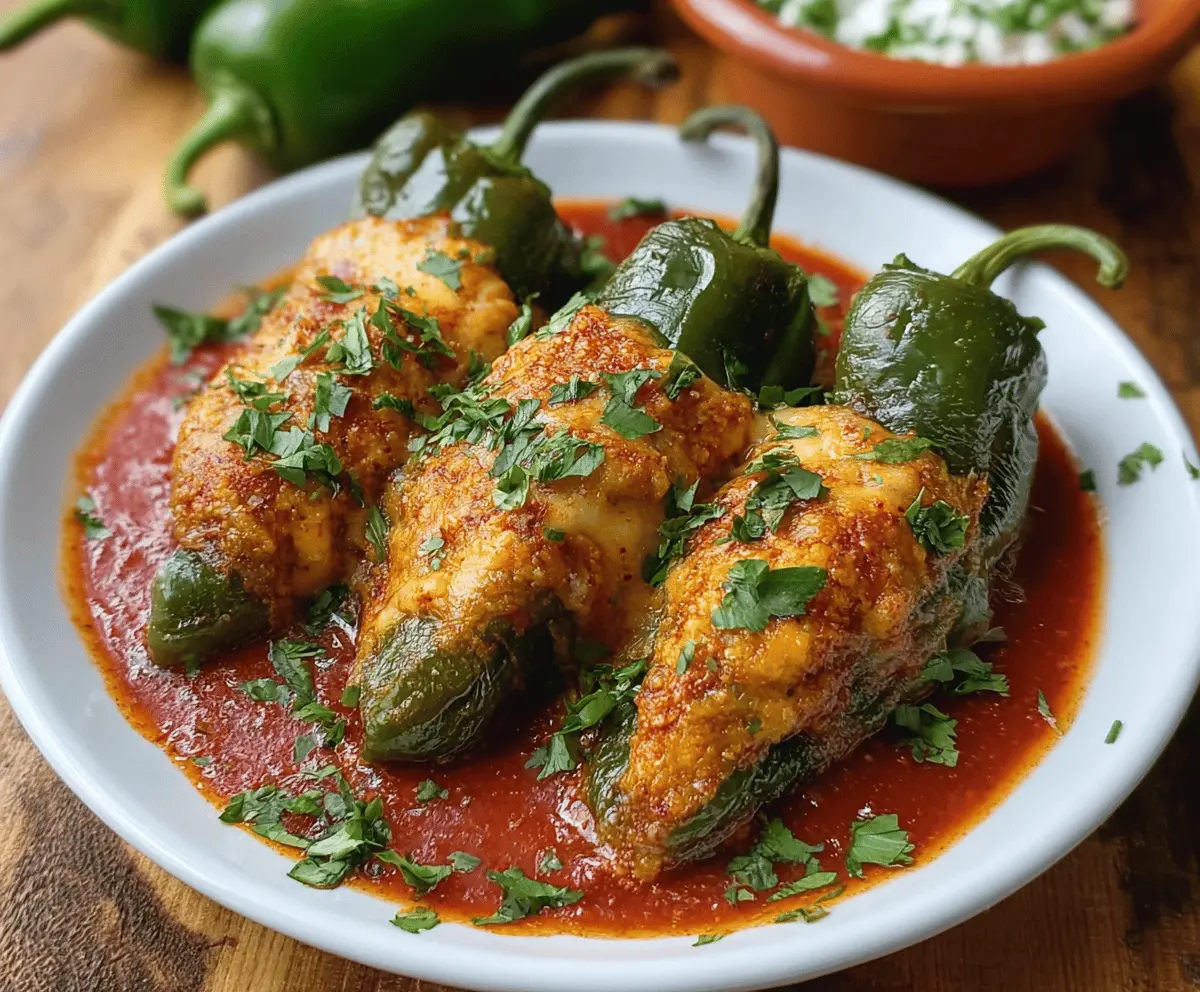 Simple Hatch Chile Rellenos