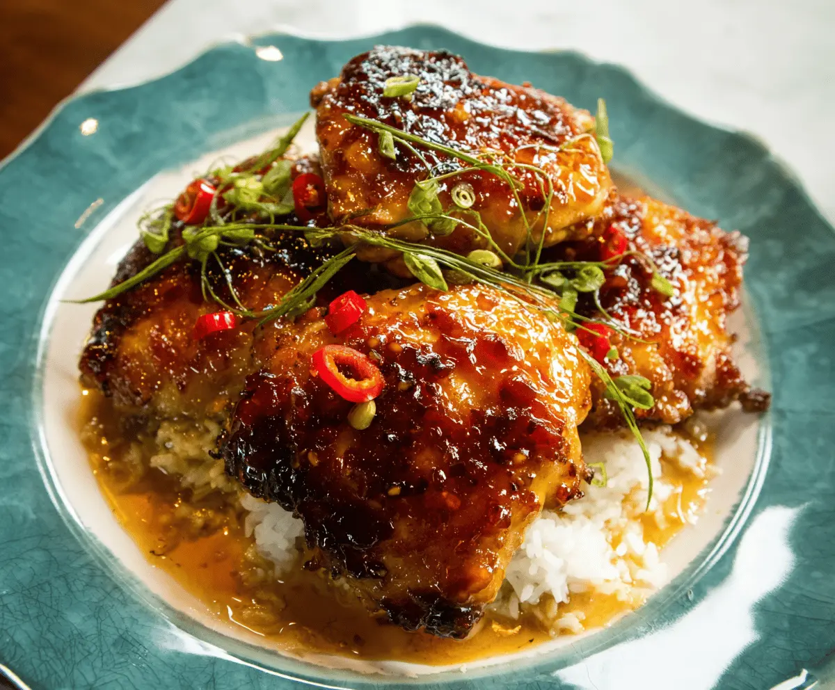Sweet Chili Glazed Chicken