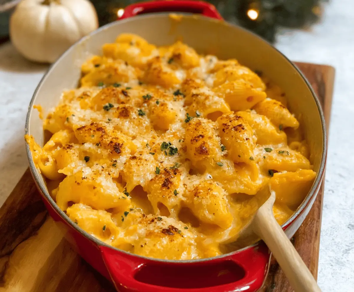 Butternut Squash Mac and Cheese